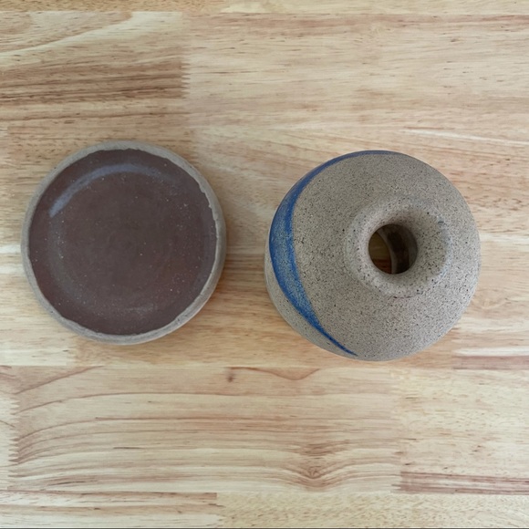 Handmade Pottery Lantern for Candles - Picture 2 of 8